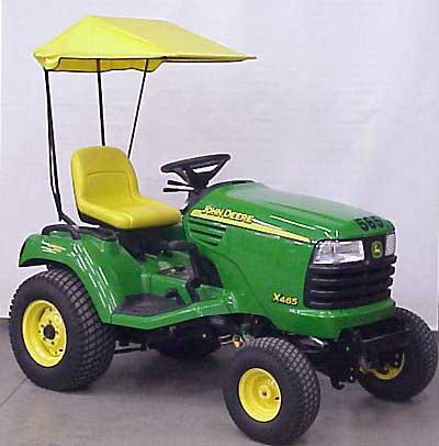 4. Original Tractor Cab Sunshade Fits John Deere LX255, 277, 277AWS, 279, and 288 Lawn Tractors